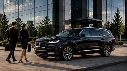 Corporate chauffeur transportation