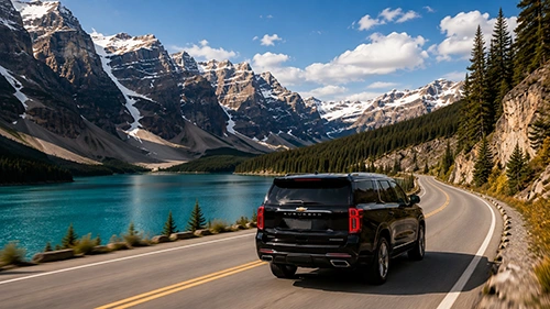 Jasper and Rockies chauffeur service